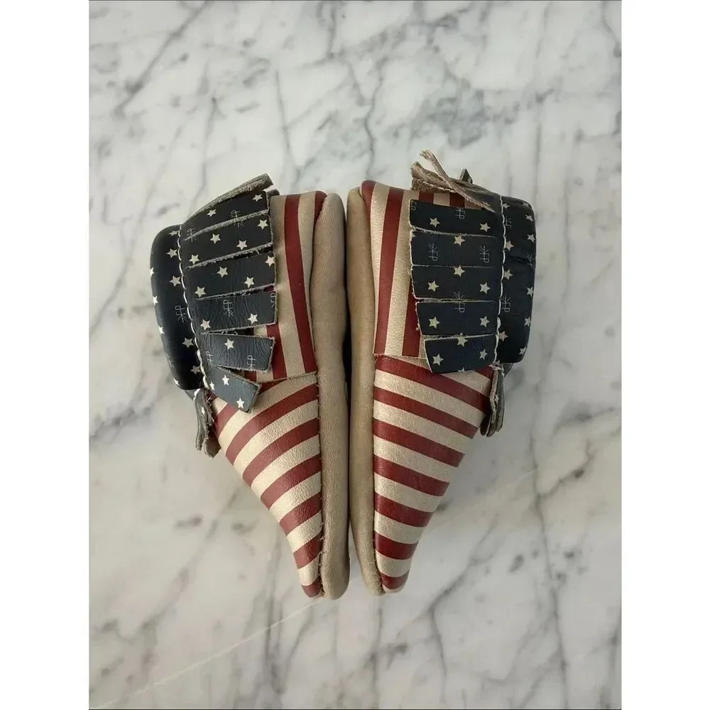 Freshly Picked Born in the USA Sz 5 Moccasins